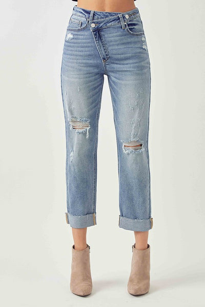 Boyfriend Crossover Jeans