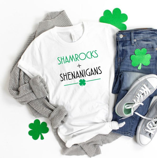 Shamrock And Shenanigans Graphic Tee