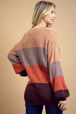 Color Block Cutie Sweater