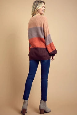Color Block Cutie Sweater