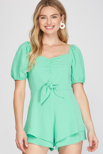 Soft Jade Romper