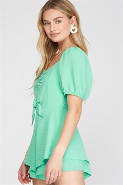 Soft Jade Romper