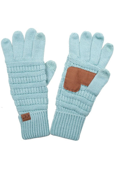 CC Knitted Touch Screen Compatible Gloves