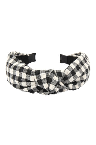 Buffalo Plaid Hair Band