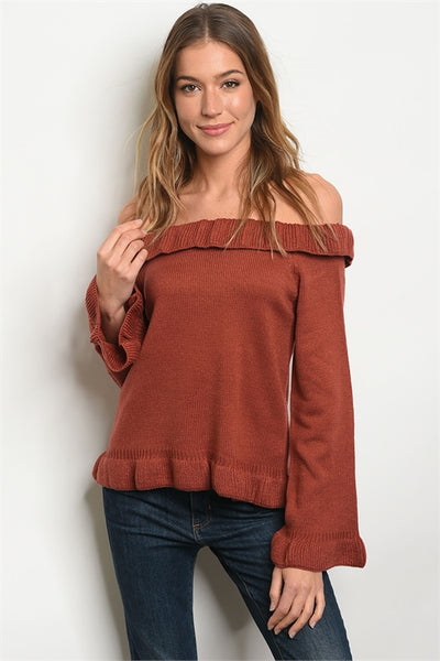Show Off Shoulder Sweater