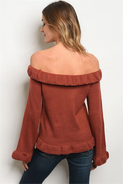 Show Off Shoulder Sweater
