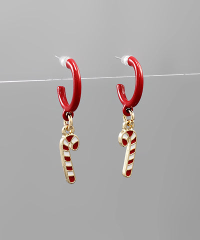 Holiday Huggie Earring