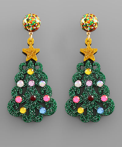 Underneath the Christmas Tree Earrings