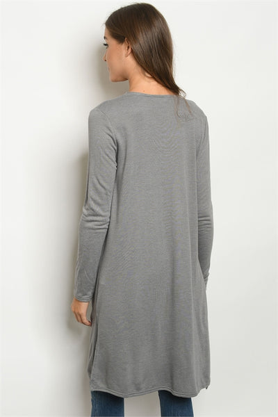 Gorgeous in Gray Cardigan Sweater