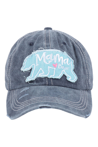 Mama Bear Rugged Baseball Cap