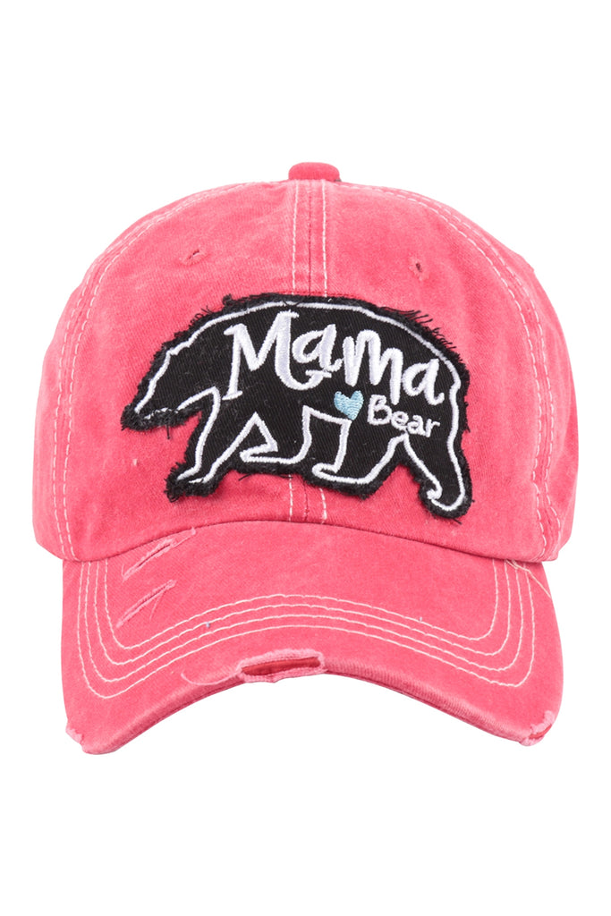 Mama Bear Rugged Baseball Cap