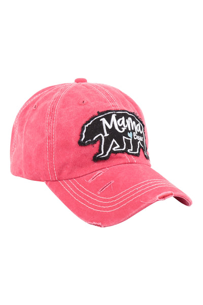Mama Bear Rugged Baseball Cap