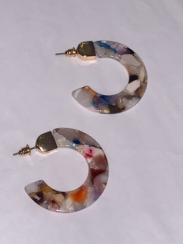 Marble Earrings