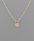 Initial Necklace - Locket