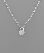 Initial Necklace - Locket