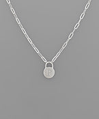 Initial Necklace - Locket