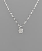Initial Necklace - Locket