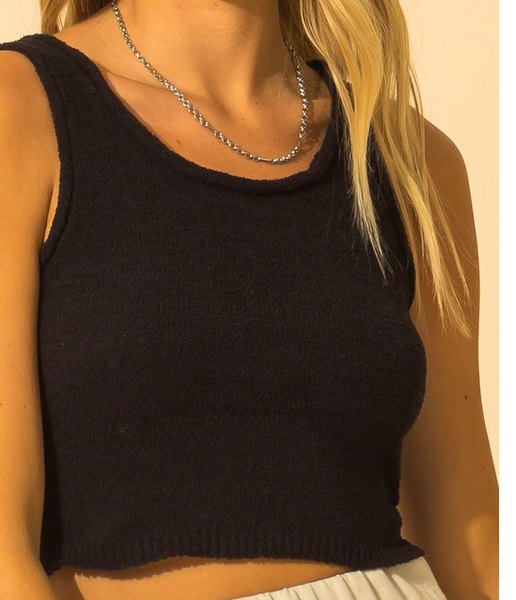Sexy Crop Sweater Set