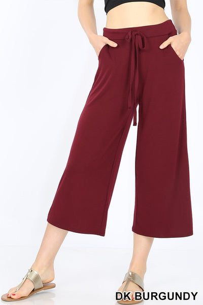 cropped lounge pants