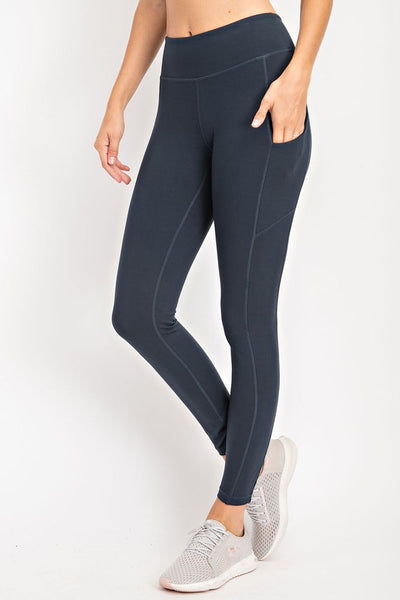 Butter Leggings with Side Pocket
