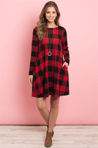 Buffalo Wow Plaid Dress