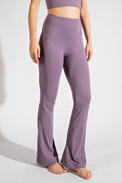 Workout Set-Criss Cross Back with Flare Pants