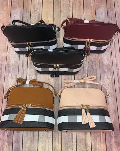 Plaid Purse