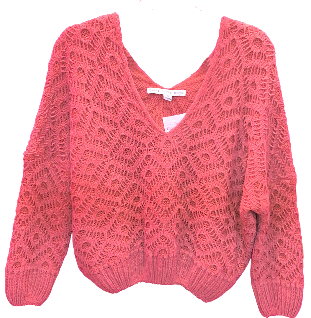Rose V Neck Sweater
