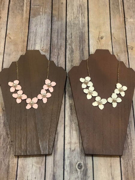 Statement Flower Necklace