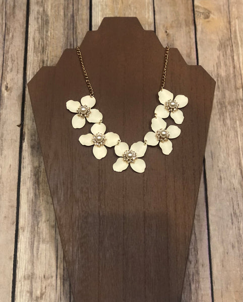 Statement Flower Necklace