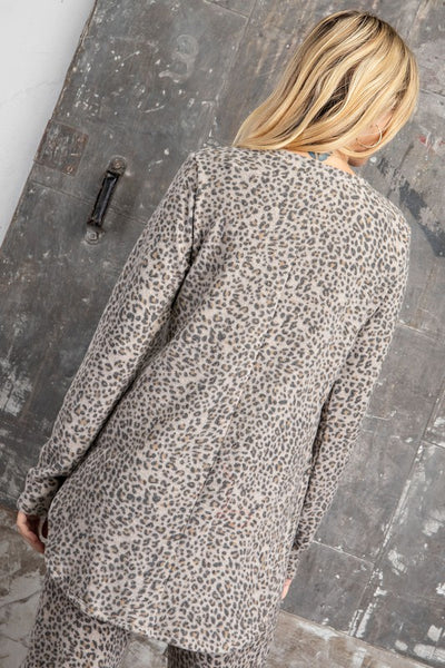 leopard lounge wear