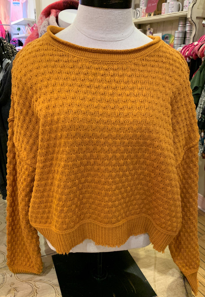 Marvelous Mustard Sweater