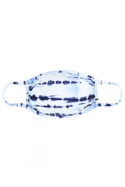 Navy Tie Dye Reusable Face Mask