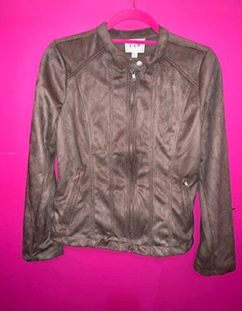 Olive Suede Jacket
