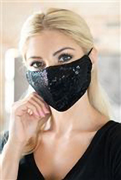 Sequin Face Mask