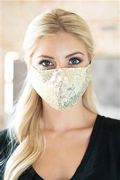 Sequin Face Mask