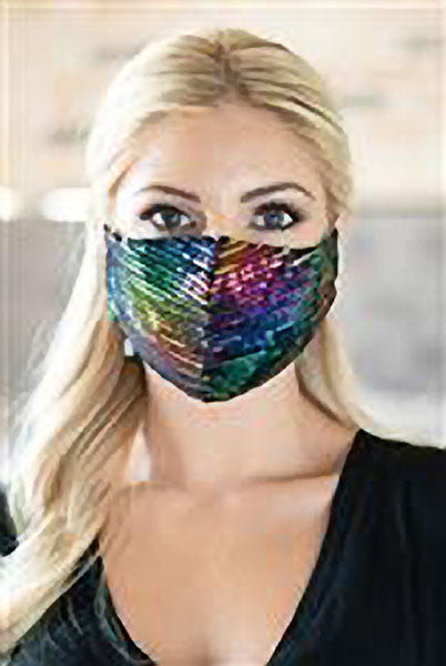 Sequin Face Mask