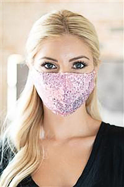 Sequin Face Mask
