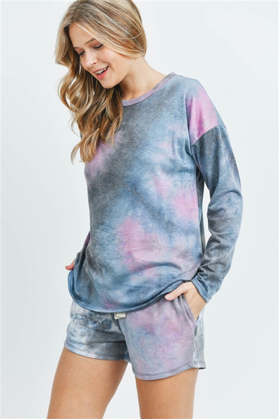 long sleeve tie dye set